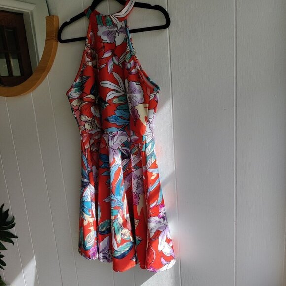 Hawaiian Party Dress by Charlotte Russe,  Pretty Colors, Bold & Daring - Picture 5 of 7